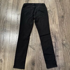 Original Weatherproof Vintage Black grey Slim Straight Fit Pants size 4 women